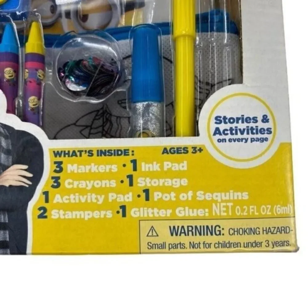 Despicable Me 3 Minions Creativity Tote Set